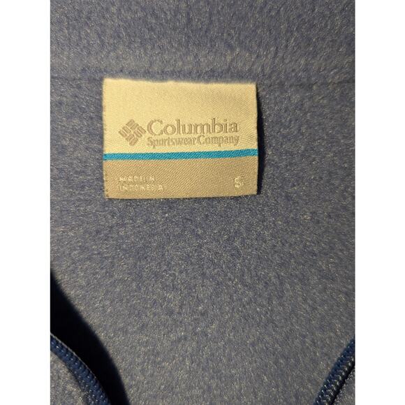 Columbia Jacket Women's Size Small Purple Fleece Full Zip Long Sleeve - Picture 4 of 8